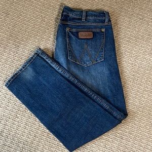 UEC Mens Wrangler Retro Slim Straight Jeans 36x32